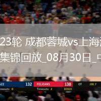 中超第23輪成都蓉城vs上海海港進球視頻